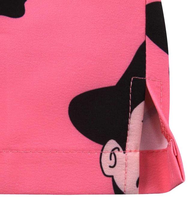 大きいサイズ HUMAROUS Imagine 半袖 アロハシャツ ピンク 3L 4L 5L 6L/1267-4200-1-98