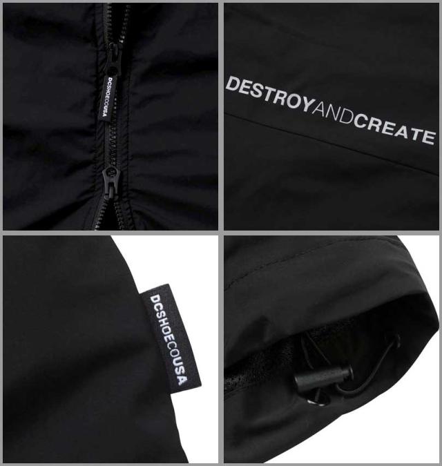 大きいサイズ DCSHOES 23 ST TRACKジャケット ブラック 3L 4L 5L 6L