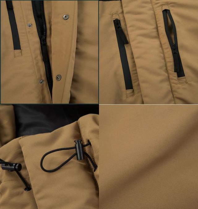 大きいサイズ Mc.S.P タスラン切替 中綿 ジャケット ベージュ 3L 4L 5L 6L 7L 8L/1273-5331-1-98