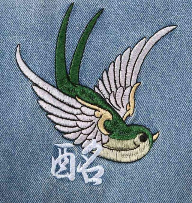 大きいサイズ YOIDORE チベタン デニムジャケット インディゴブルー 3L 4L 5L 6L/1273-5375-1-198