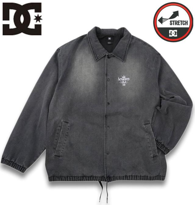 大きいサイズ DCSHOES 26 COACH ジャケット ブラックデニム 3L 4L 5L 6L/1273-6101-2-198
