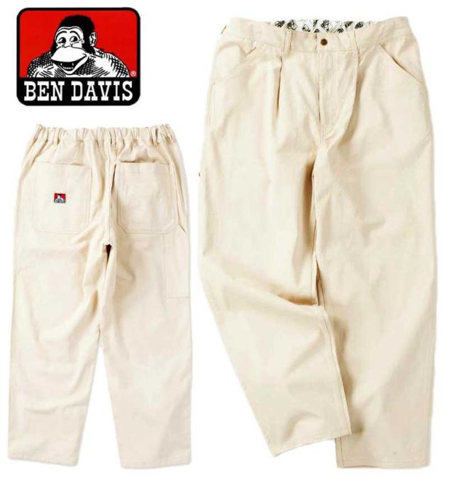 大きいサイズ BEN DAVIS アクティブ ワーカーズパンツ オフホワイト 3L 4L 5L 6L/1274-4100-1-98の通販は 10,780円