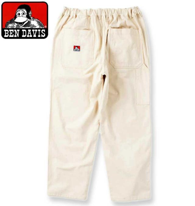 大きいサイズ BEN DAVIS アクティブ ワーカーズパンツ オフホワイト 3L 4L 5L 6L/1274-4100-1-98