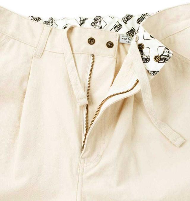 大きいサイズ BEN DAVIS アクティブ ワーカーズパンツ オフホワイト 3L 4L 5L 6L/1274-4100-1-98