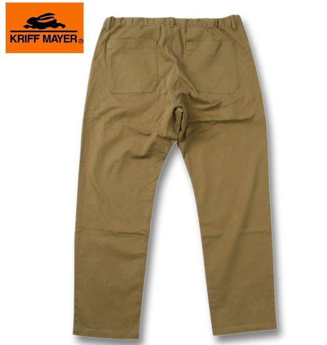 大きいサイズ KRIFF MAYER クライミング フルレングス パンツ キャメル 3L 4L 5L 6L 7L 8L/1274-4380-1-98