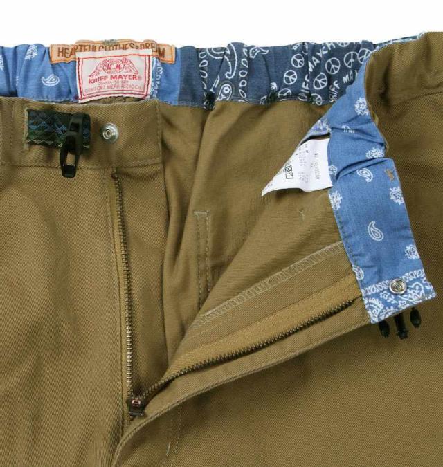 大きいサイズ KRIFF MAYER クライミング フルレングス パンツ キャメル 3L 4L 5L 6L 7L 8L/1274-4380-1-98