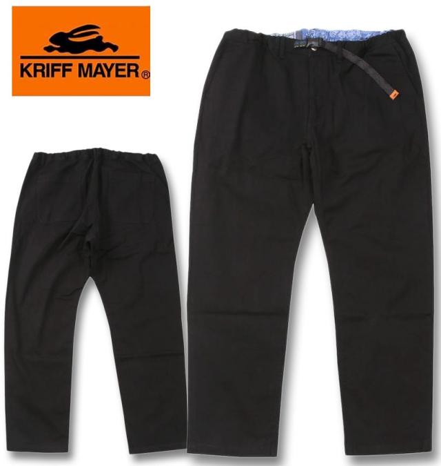 大きいサイズ KRIFF MAYER クライミング フルレングス パンツ ブラック 3L 4L 5L 6L 7L 8L/1274-4380-2-98