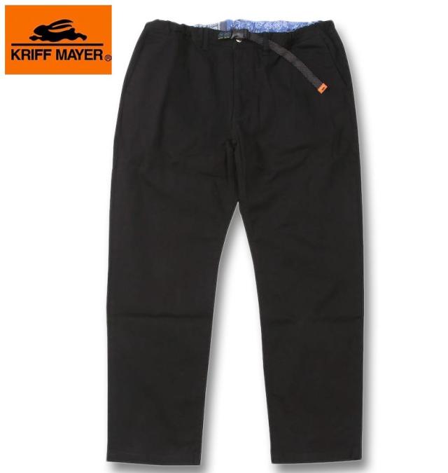 大きいサイズ KRIFF MAYER クライミング フルレングス パンツ ブラック 3L 4L 5L 6L 7L 8L/1274-4380-2-98