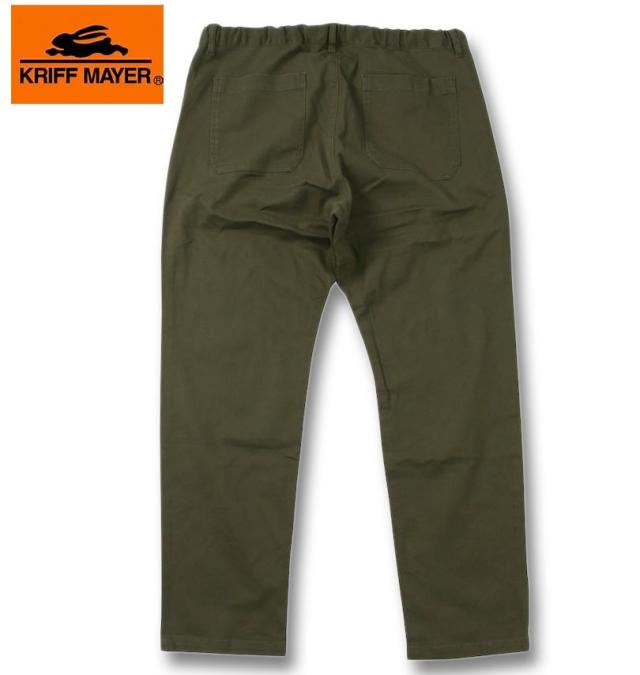 大きいサイズ KRIFF MAYER クライミング フルレングス パンツ オリーブ 3L 4L 5L 6L 7L 8L/1274-4380-3-98