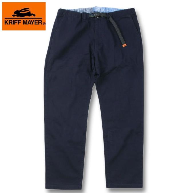 大きいサイズ KRIFF MAYER クライミング フルレングス パンツ ダークネイビー 3L 4L 5L 6L 7L 8L/1274-4380-4-98
