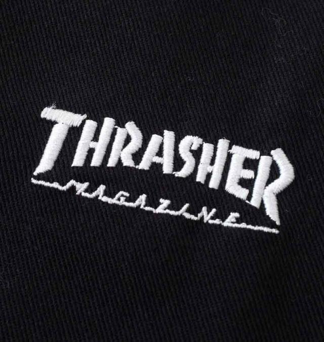 大きいサイズ THRASHER カツラギ ワーク ハーフパンツ ブラック 3L 4L 5L 6L 7L 8L/1274-4541-2-98