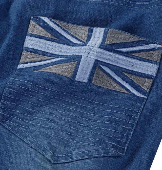 大きいサイズ Norton ノートン デニムパンツ サンドネイビー 100cm 110cm 120cm 130cm 140cm/1274-5217-1-198