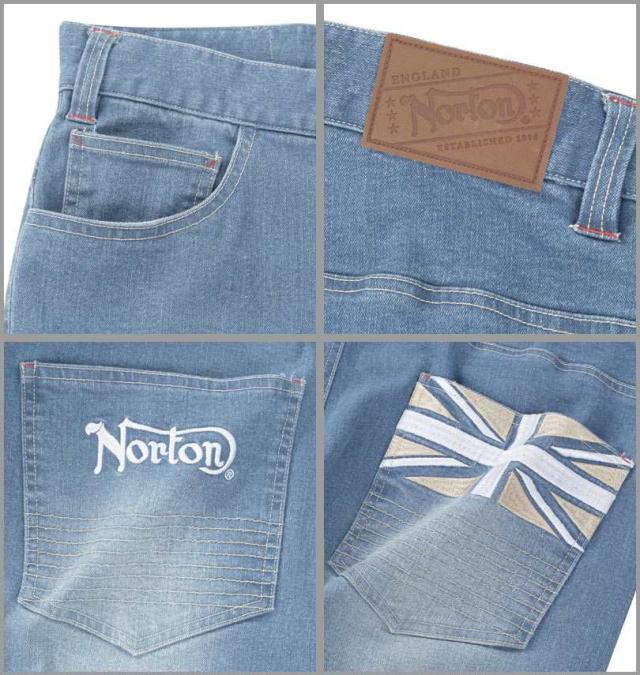 大きいサイズ Norton ノートン デニムパンツ サンドブルー 100cm 110cm 120cm 130cm 140cm/1274-5217-2-198