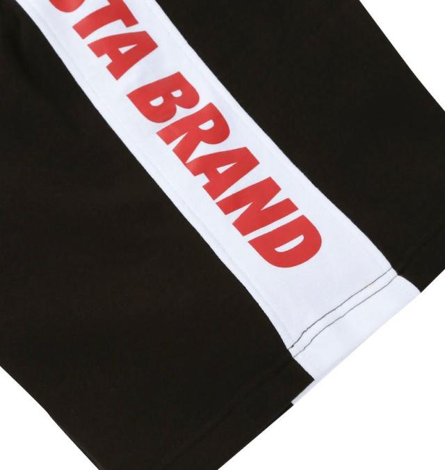 大きいサイズ NESTA BRAND スウェット ハーフパンツ ブラック 3L 4L 5L 6L 8L/1274-5280-2-98