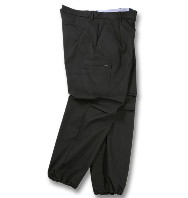 大きいサイズ adidas golf アディダスゴルフ ビヨンドザコース EX STRETCH ツイストウィーブ アンクル カーゴパンツ ブラック 104cm 108cm/1274-5300-2-198