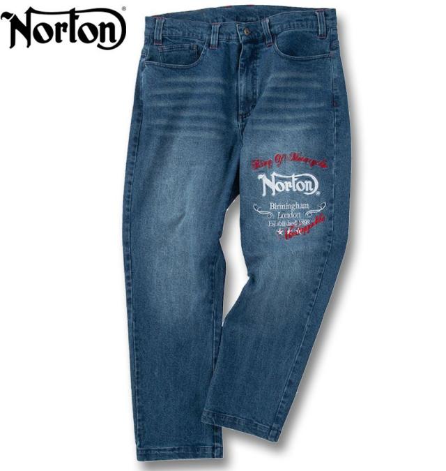 大きいサイズ Norton ノートン デニムパンツ サンドネイビー 100cm 110cm 120cm 130cm 140cm/1274-5345-1-198
