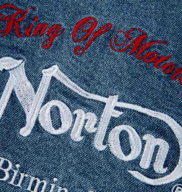 大きいサイズ Norton ノートン デニムパンツ サンドネイビー 100cm 110cm 120cm 130cm 140cm/1274-5345-1-198