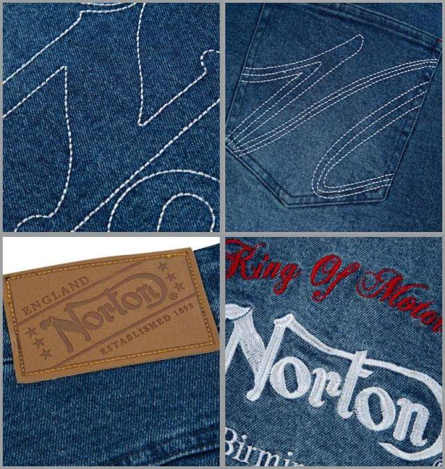 大きいサイズ Norton ノートン デニムパンツ サンドネイビー 100cm 110cm 120cm 130cm 140cm/1274-5345-1-198