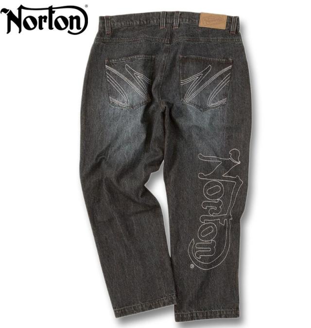 大きいサイズ Norton ノートン デニムパンツ サンドブラック 100cm 110cm 120cm 130cm 140cm/1274-5345-2-198