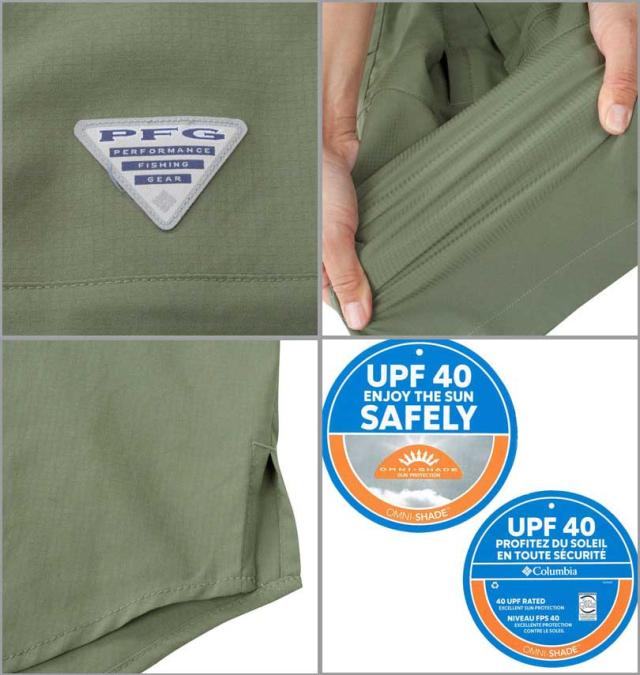 大きいサイズ Columbia タミアミ?U 半袖シャツ サイプレス 1X/3L?6X/8L