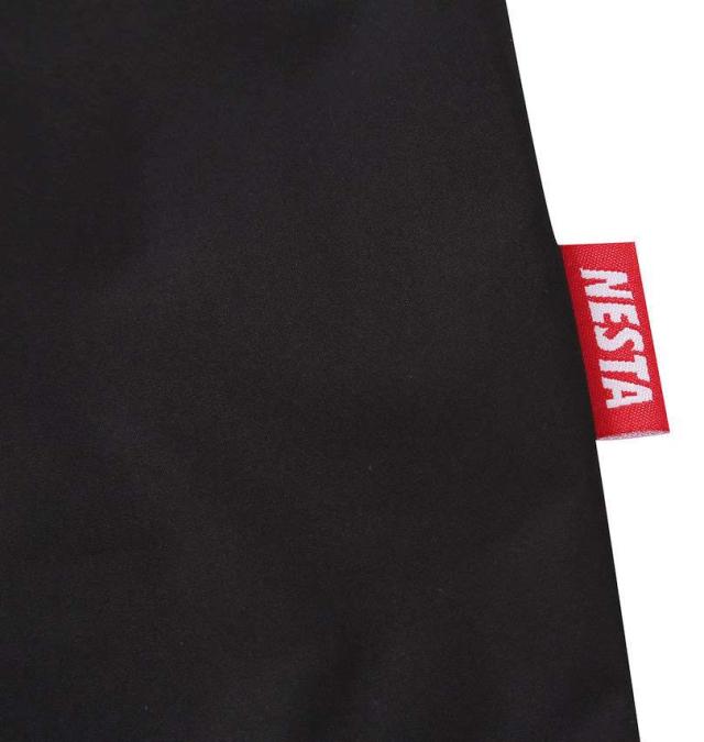 大きいサイズ NESTA BRAND オープンカラー 半袖シャツ ブラック 3L 4L 5L 6L 8L/1277-5215-2-98