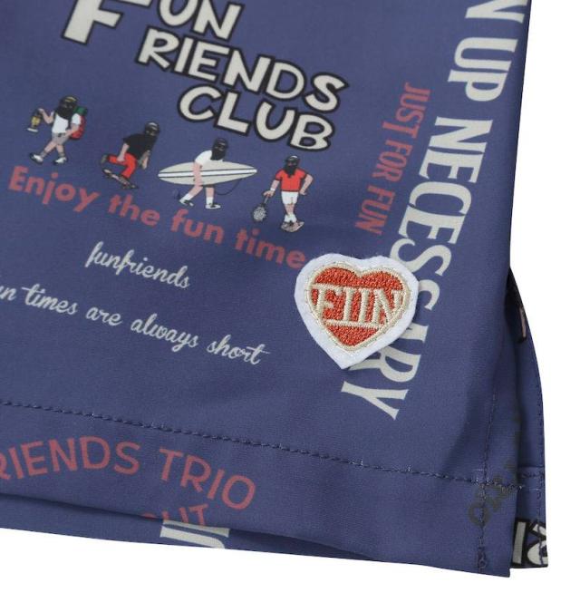 大きいサイズ FUN for modemdesign LIFE OJI柄 半袖 アロハシャツ インクブルー 3L 4L 5L 6L 8L/1277-5276-2-98