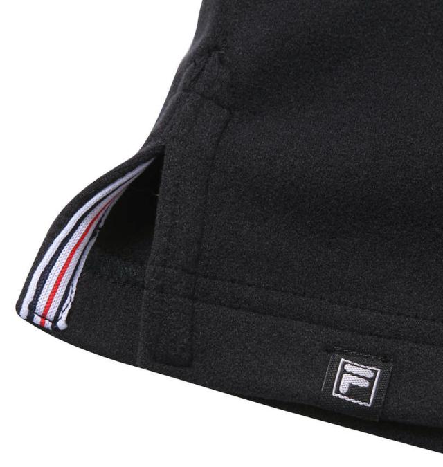 大きいサイズ FILA GOLF 両面起毛モックネック長袖シャツ ブラック 3L 4L 5L 6L/1278-2372-2-98