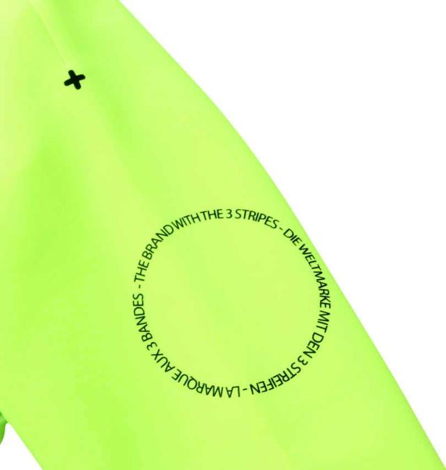 大きいサイズ adidas golf ダンボールニットファブリックミックス フルジップジャケット ルシッドレモン 3XL/1278-3353-1-198