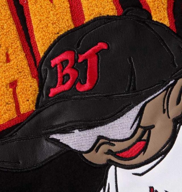 大きいサイズ Blanky Jet 天竺 長袖Tシャツ ブラック 3L 4L 5L 6L/1278-3665-1-98