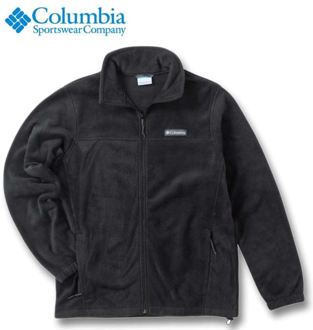 大きいサイズ Columbia スティーンズマウンテン フルジップ フリース ジャケット ブラック 1X 2X 3X 4X 5X 6X/1278-4310-2-98