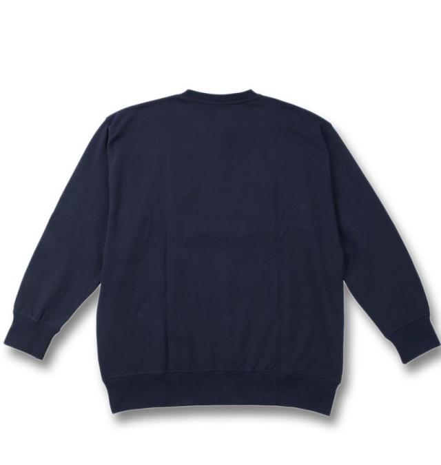 大きいサイズ THRASHER MAG LOGO クルートレーナー ネイビー 3L 4L 5L 6L 8L/1278-4666-1-98