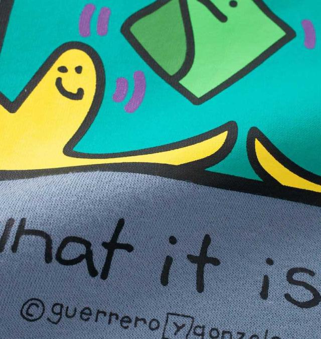 大きいサイズ (What it isNt) CVC 裏起毛 クルーネック トレーナー ストレートネイビー 3L 4L 5L 6L 8L/1278-4696-3-98