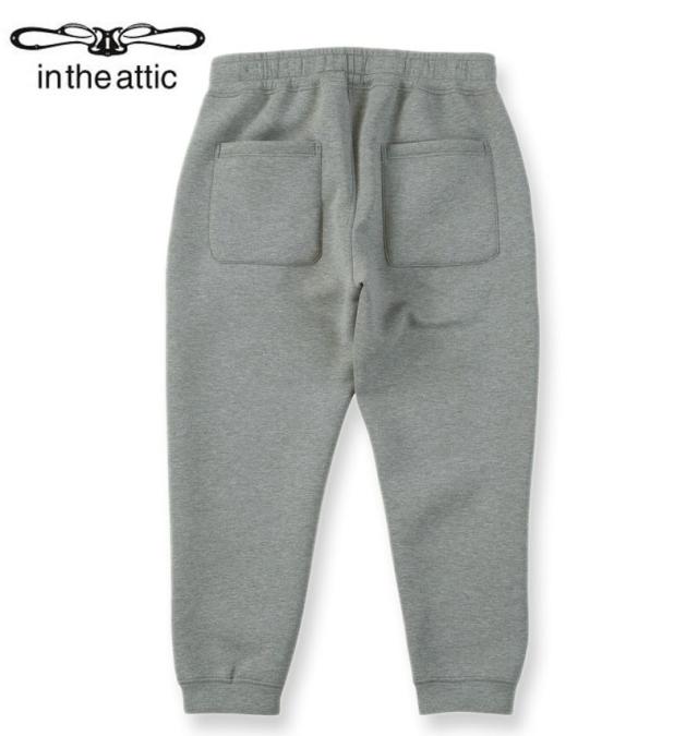 大きいサイズ in the attic ダイバーボンディング ジョガーパンツ モクグレー 3L 4L 5L 6L/1254-5320-1-99
