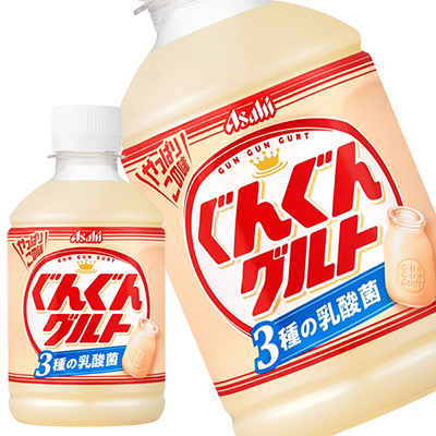 4 5営業日以内に出荷 アサヒ ぐんぐんグルト 3種の乳酸菌 280mlpet 24本 賞味期限 2ヶ月以上 送料無料 の通販はau Pay マーケット Drinkshop