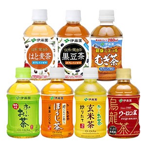 【3〜4営業日以内に出荷】伊藤園 小さなPET[緑茶/玄米/ほうじ茶など] 275〜280mlPET×24本×選べる2ケースセット 選り取り［賞味期限：4ヶ月以上］1セット1配送でお届け［2ケース選んで送料無料］の通販は