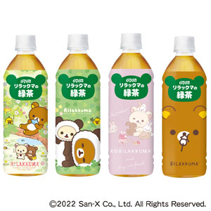 ダイドー リラックマの緑茶 500mlPET×48本［24本×2箱］［賞味期限：2ヶ月以上］【7〜10営業日以内に出荷】の通販は 6,480円