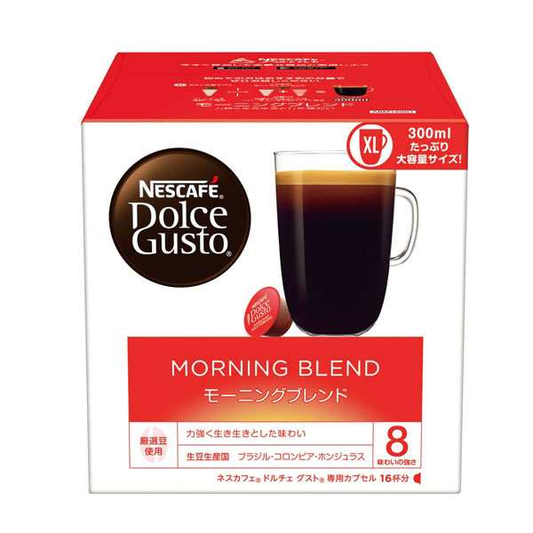 ネスカフェ ドルチェグスト 専用カプセル モーニングブレンド 16個入り16杯分×24箱【3〜4営業日以内に出荷】 ネスレ ネスカフェ コーヒ
