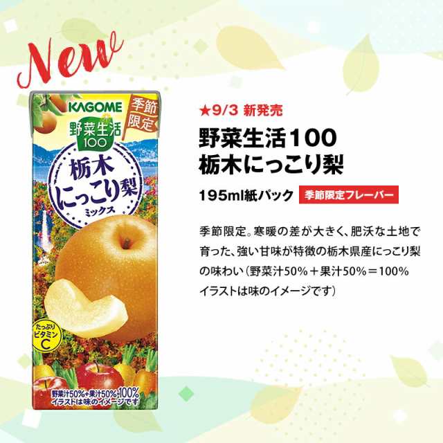 季節限定 カゴメ 野菜一日これ一本 冬野菜Mix 200ml 1ケース(24