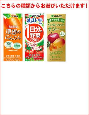 伊藤園 野菜ジュース 200ml・250ml紙パック×96本 [24本×選べる4ケース]【3〜4営業日以内に出荷】_3