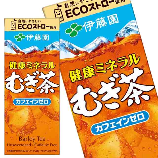 伊藤園 健康ミネラルむぎ茶 250ml紙パック×72本[24本×3箱] [賞味期限：3ヶ月以上][送料無料]【4〜5営業日以内に出荷】の通販は