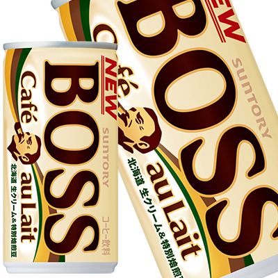 【4〜5営業日以内に出荷】 サントリー ボス カフェオレ 185g缶×90本［30本×3箱] [賞味期限：2ヶ月以上] の通販は