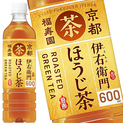 サントリー 伊右衛門 焙じ茶 600mlPET×48本［24本×2箱］［賞味期限：3ヶ月以上］【3〜4営業日以内に出荷】の通販は