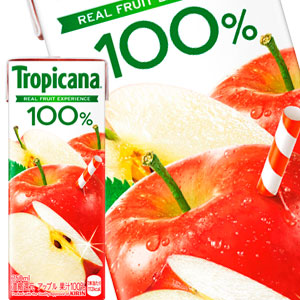 【4〜5営業日以内に出荷】キリン トロピカーナ 100％ アップル 250ml紙パック×72本［24本×3箱］［賞味期限：2ヶ月以上］の通販は 7,551円