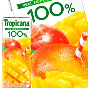 【3〜4営業日以内に出荷】キリン トロピカーナ 100％ マンゴーブレンド 250ml紙パック×48本［24本×2箱］［賞味期限：2ヶ月以上］の通販は