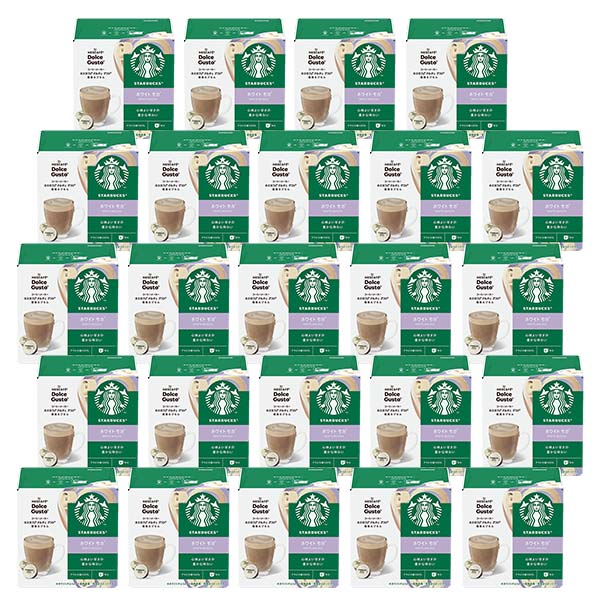 ネスカフェ ドルチェグスト 専用カプセル スターバックス ホワイトモカ ×24箱(288個)【3〜4営業日以内に出荷】[送料無料] の通販は 20,245円