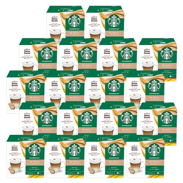 ネスカフェ ドルチェグスト 専用カプセル スターバックス ラテマキアート ×18箱【3〜4営業日以内に出荷】[送料無料] の通販は