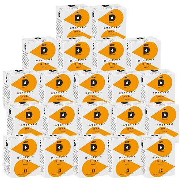 UCC ドリップポッド DRIPPOD 専用カプセル カフェインレスコーヒー 21箱 【3〜4営業日以内に出荷】[送料無料]の通販は