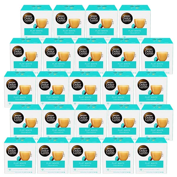 ネスカフェ ドルチェグスト 専用カプセル フラットホワイト×24箱【3〜4営業日以内に出荷】[送料無料]