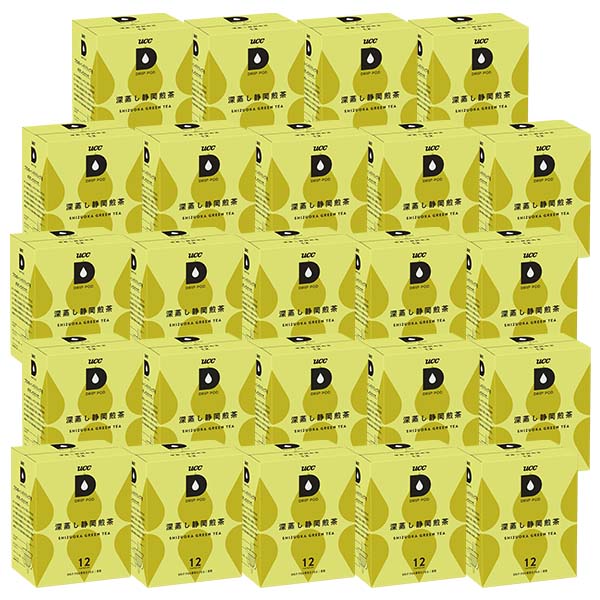 UCC ドリップポッド DRIPPOD 専用カプセル 深蒸し静岡煎茶 24箱 【3〜4営業日以内に出荷】[送料無料]の通販は