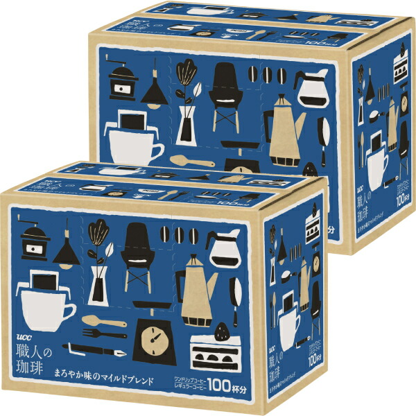 [送料無料]UCC  職人の珈琲 まろやか味 のマイルドブレンド200P  コーヒー(200杯分) 【3〜4営業日以内に出荷】の通販は 6,103円